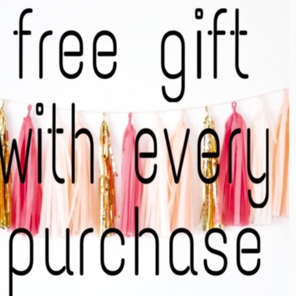 FREE GIFT WITH PURCHASE!!!!